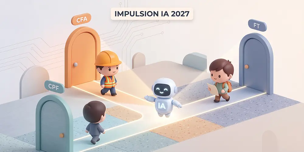 Le plan Impulsion IA 2027 veut former 30 millions d'actifs.
